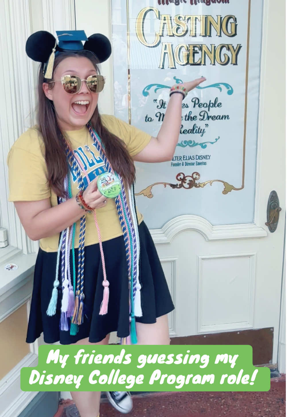 Saw @Jenna did a video like this and wanted to see what my friends would guess, and I’m so glad I did because their guesses were awesome! And the right answer is in here… so what do you think? Another huge thank you to everyone who guessed. 🥰 #college #collegelife #student #studentlife #senior #senioryear #rollinscollege #graduation #classof2025 #disney #disneyworld #disneycollegeprogram #manifestation #goodvibes #luckygirlsyndrome 