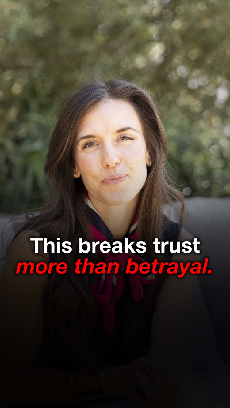 What breaks trust isn’t the argument. It’s the moment your partner starts to wonder if the relationship itself is at risk every time things get hard. You might not mean it when you say you’re done. You might take it back the next day. But once leaving becomes part of the fight, it changes the entire dynamic. Now they’re not just navigating conflict. They’re managing the fear that one more mistake might end it all. And over time, that fear makes them smaller, quieter, less honest, not because they want to shut down, but because safety has already left the room. So take space. Get angry. Set boundaries. But if you're choosing to stay, show them the ground won't disappear beneath their feet again. #relationships #trust #communication