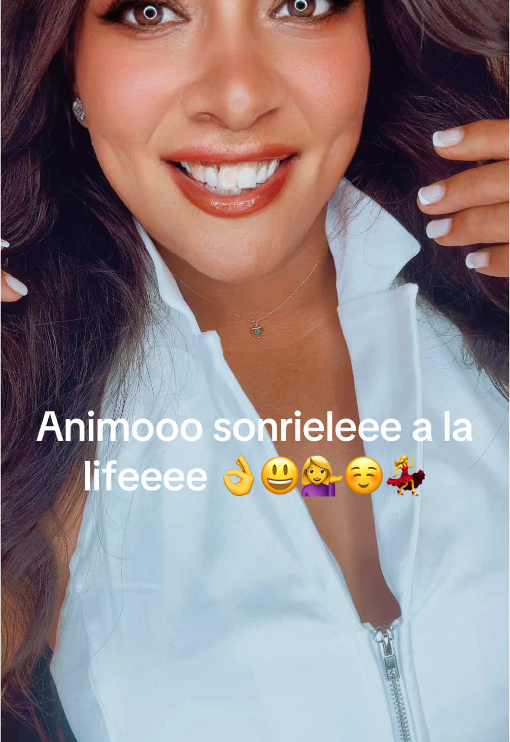 Animoooo sonrieleee a la lifeeee👌😃😉☺️💁‍♀️💃#prietitalinda🌸🎶 #mexico💜🇲🇽💕 