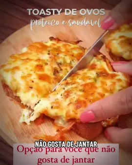 Opção de jantar simples e rápido!  #receitasimples #receitafacil #Fitness #saude #treino 