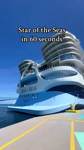 I sailed on the biggest cruise ship in the world and it didn’t disappoint! 😍 Here’s Star of the Seas in 60 seconds. 🌟 @Royal Caribbean @Carissa | Travel Agent @ETFamilyTravel   #staroftheseas #royalcaribbean #cruise #cruisetok 