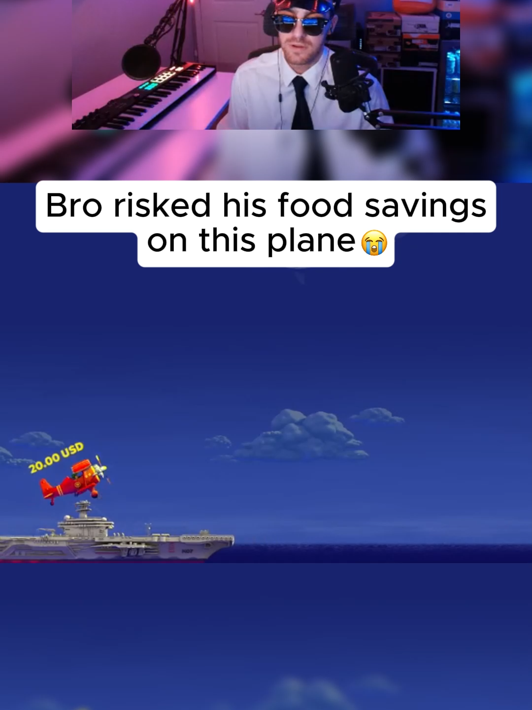 Broke father risked his food savings #planegame #aviamasters #kickstreaming