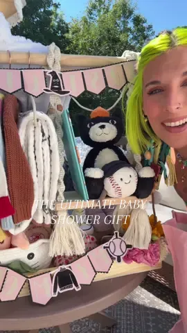 You know I love a gift and putting this together was so fun! Let me be creative and spend money 😂#babyshowerideas #giftideas #jellycat #diyprojects #babyshowergifts 