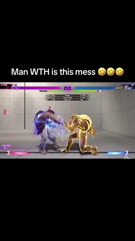 It looked normal for a second then it lost me #capcom #streetfighter #gaming #fgc #fyp
