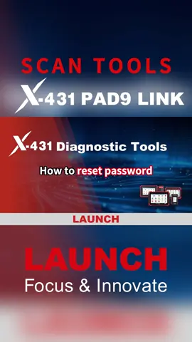X-431 PAD9 LINK | How to Reset Password  | LAUNCH #mechanic #fyp #launchtech #431 #launchx431 #x431 #launch #pad5  #diagnose  #vehicle #pad9 #reset #password #CarTech #MechanicLife #DiagnosticTools #audi #vehicle #system #LaunchTech #diagnose #launch #mechanic #launchtech #431 #fyp #launchx431