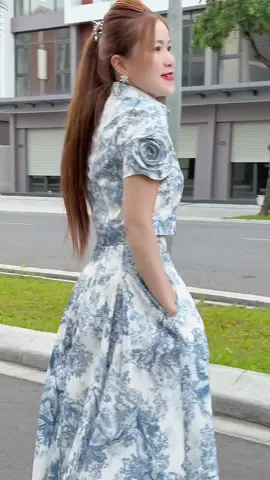 Mẫu đầm công sở #xuongmaykienthuy #thoitrangnu #xuhuong #vayxinh #damcongso 