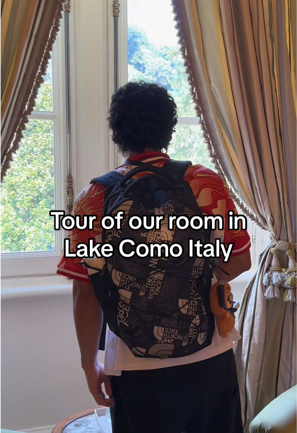 Tour of our room in lake como Italy for the wedding #lakecomo #italy #tour #polaroid #travel 