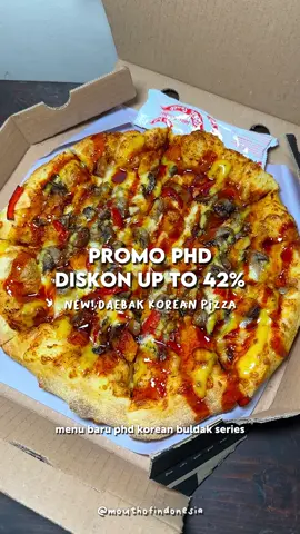 promo pizza hut diskon 42% cuma di tiktok! cus ambil vouchernya di tag lokasi video ini yaaa #phd #pizzahut #promomakangajian #nexent #nexphd @PHD Indonesia 