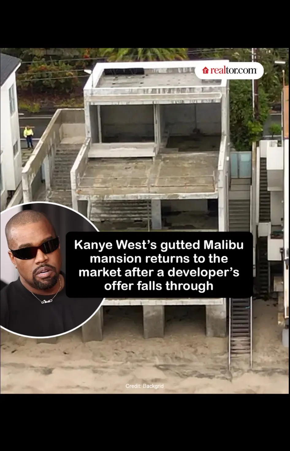 And the gutted mansion saga continues #kanyewest #ye #investors #developers #realestate 