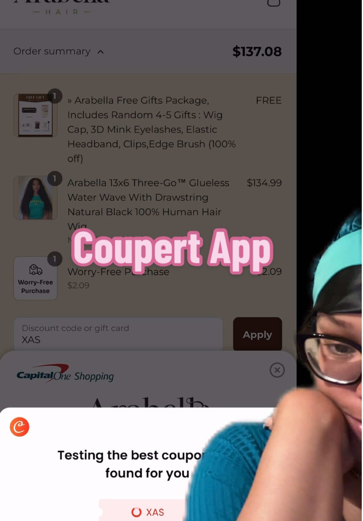 Download the coupert app to save you a lil coin 🤭#greenscreenvideo 