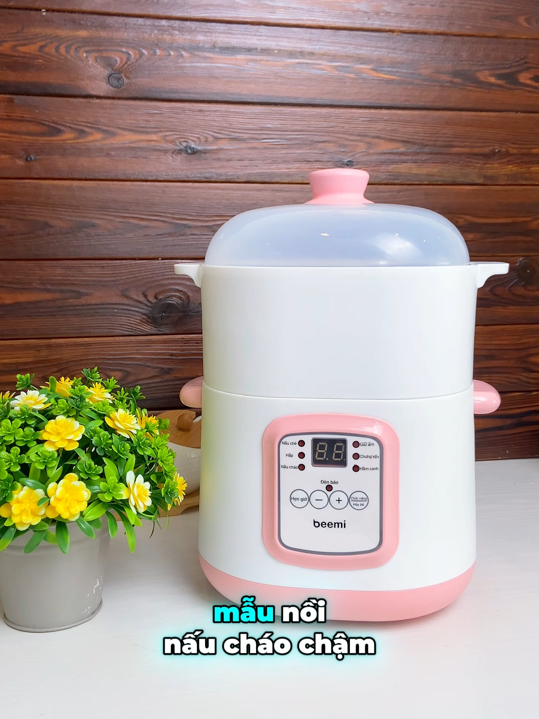 Nồi nấu cháo chậm cực tiện cho bé ăn dặm luôn nha các mom #beemi #noinaucham #andam #andamcungbe #andamtruyenthong