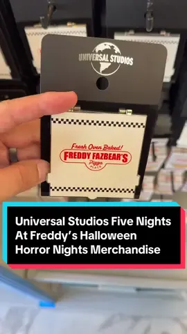 Universal Studios has Dropped five nights at Freddy’s merchandise for Halloween horror nights! #universal #universalstudios #fivenightsatfreddys #universalorlando #Hhn 