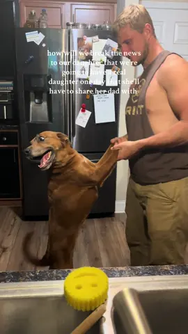her smile i can’t 😭 #daughter #dog #dancing #girldog 