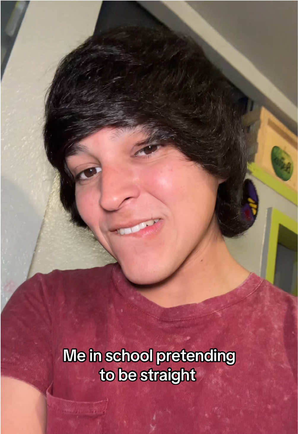 I wasn’t fooling anyone 🥲 #fyp #foryou #viral #straight #school 