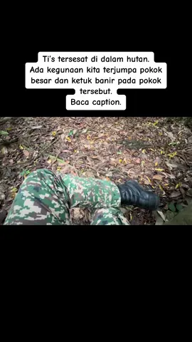 #CapCut  Semasa anda tersesat di dalam hutan, pastikan anda mencari pokok besar dan mempunyai akar banir. Pokor berakar banir sangat penting untuk menjadi tempat meminta bantuan daripada orang ramai dan pendaki yang lain. Mengetuk banir pokok adalah salah satu cara untuk meminta bantuan jika tersesat di dalam hutan. Bunyi ketukan pada banir pokok yang tebal boleh didengari pada jarak yang agak jauh, membantu menarik perhatian orang lain yang mungkin berada di sekitar.  Berikut adalah cara-cara untuk melakukannya:  1. Cari pokok yang mempunyai banir: Banir adalah bahagian akar pokok yang tumbuh naik di atas tanah dan kelihatan seperti papan. 2. Gunakan kayu atau parang: Ketuk banir pokok dengan kuat menggunakan kayu yang agak tebal atau belakang parang. 3. Dengar bunyi: Bunyi ketukan pada banir pokok akan bergema dan boleh didengari pada jarak yang agak jauh, terutamanya di dalam hutan yang sunyi. Dengan mengetuk banir pokok, anda boleh meningkatkan peluang untuk ditemui oleh orang lain yang berada berdekatan. 
