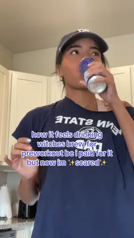 @Alani Nutrition i LOVE YOU BABYYYY but im lowk scared my hearts gonna pop out of my chest🫩 #alaninu #witchesbrew #energydrink #girlythings #gymgirl 
