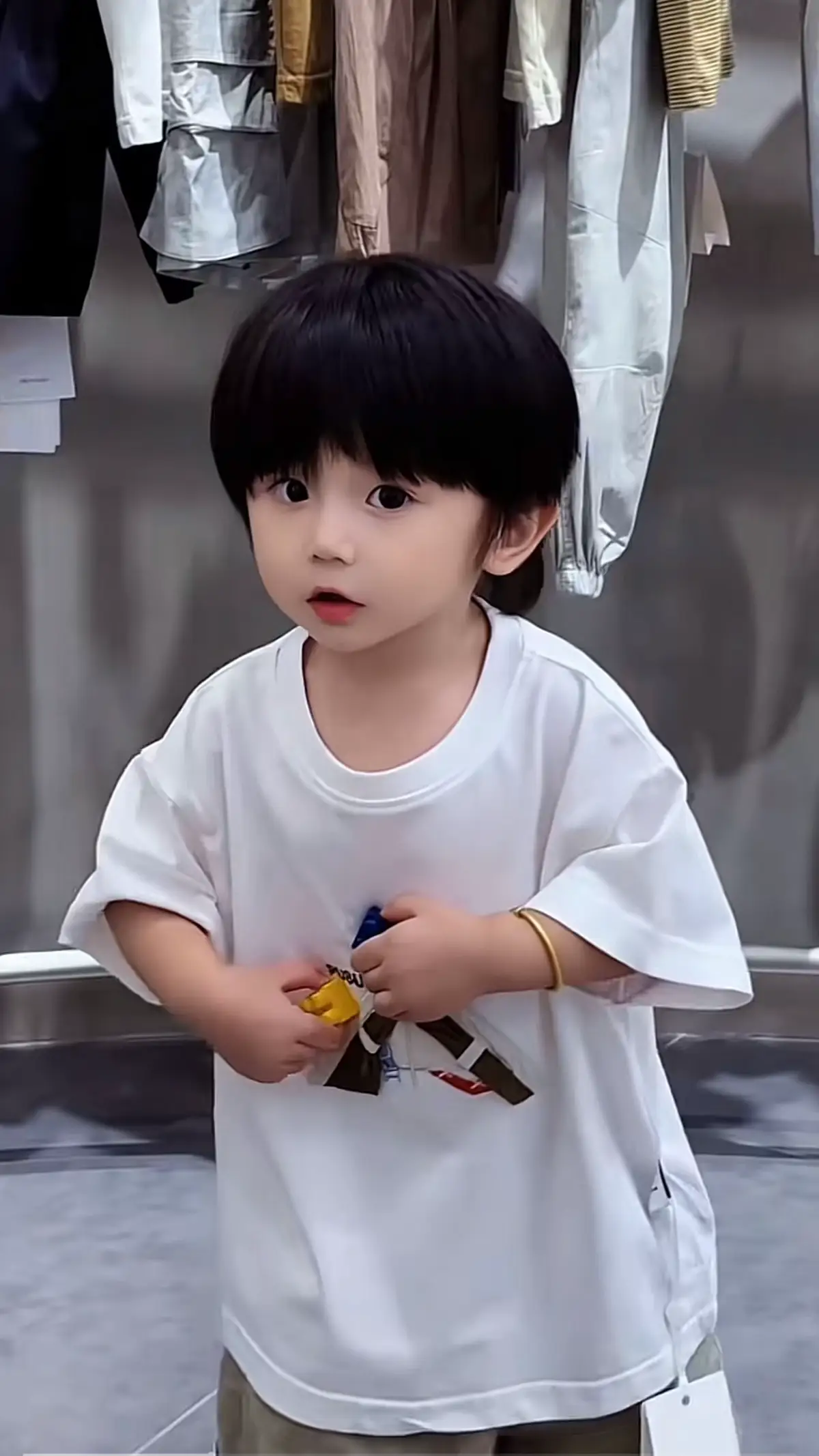 How cute Baby Jinyan. #babyjinyan #baby #babylove #babytiktok 