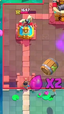 Milica ganó la velada 🗣️ #clashroyale #clashroyalememes #fyp #viral #parati 