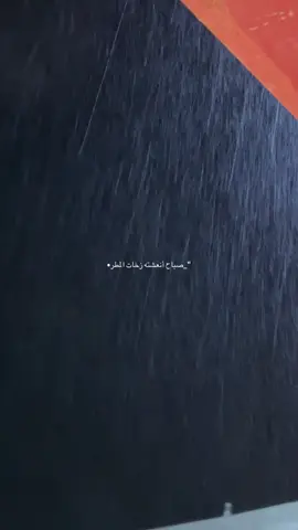 مطر الصباح🫀🌧️