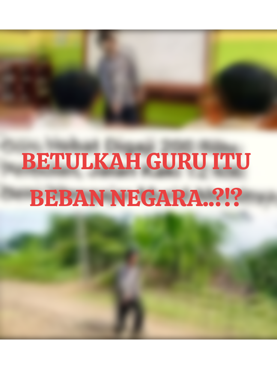 Di tengah keterbatasan dan tantangan hidup, masih ada sosok luar biasa yang tetap teguh mengabdi demi pendidikan. Salah satunya adalah Bapak Empan Supandi, seorang guru di pedalaman yang menjadi simbol semangat dan dedikasi. Meski hanya menerima gaji sebesar Rp200.000 per bulan, hal itu tak pernah menyurutkan langkahnya untuk terus mengajar. Setiap hari, beliau rela berjalan kaki sejauh 12 kilometer, melewati panas terik dan hujan deras, hanya untuk sampai ke sekolah tempat ia mengajar. “Kalau hujan pasti terlambat, tapi berapapun jamnya saya tetap mengajar,” ujar Bapak Empan dengan penuh semangat. Dedikasinya tak hanya menginspirasi, tapi juga menjadi cerminan bahwa guru sejati bukan sekadar profesi, melainkan panggilan hati. Di saat banyak orang memilih menyerah karena kondisi, Bapak Empan justru terus maju demi mencerdaskan anak-anak bangsa. Cerita ini adalah pengingat bagi kita semua untuk lebih menghargai perjuangan para pahlawan tanpa tanda jasa, yang berjuang dalam diam demi masa depan generasi Indonesia. #fyp #viral #trendingtopik #beritaterbaru 