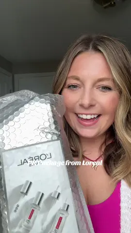 Another day another PR package! I can’t wait to try these goodies from @loréal paris usa #loreal #skincaretiktok #lorealpariscosmetics #hydration 