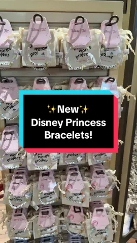 New Little Words Project Disney Princess Bracelets!✨ #disneymerch #disneystyle #disneyparks #disneyworld 