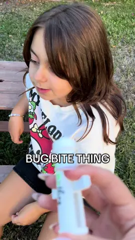 Insect bite tool to remove the venom. #bugbitething 