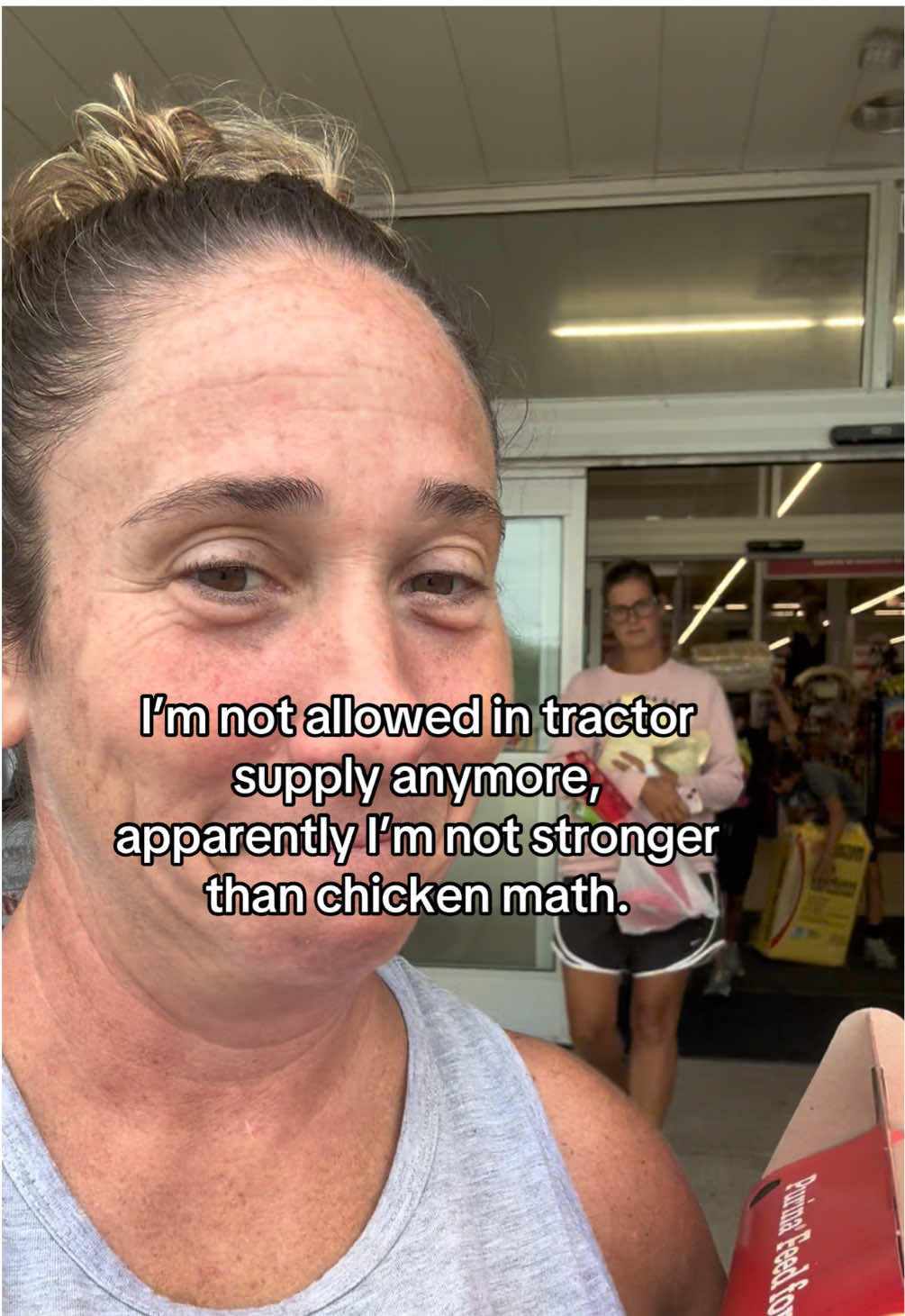 Did she really say “idk how we got here” 😳… I sure do… her 💀! #chickens #reasonswhyilovemywife #couples #chickenmath #marriagehumor 