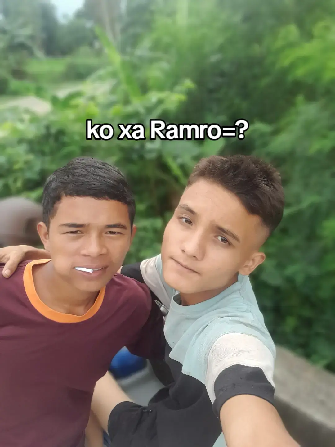ko xa ramro=?? =