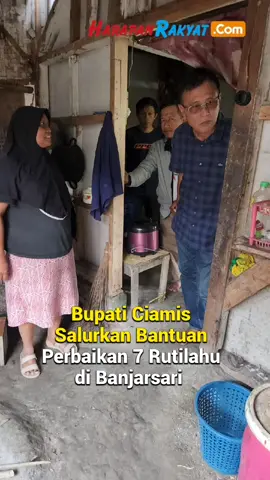 Bupati Ciamis Salurkan Bantuan Perbaikan 7 Rumah Tak Layak Huni di Banjarsari #News #ciamis #tiktokberita 