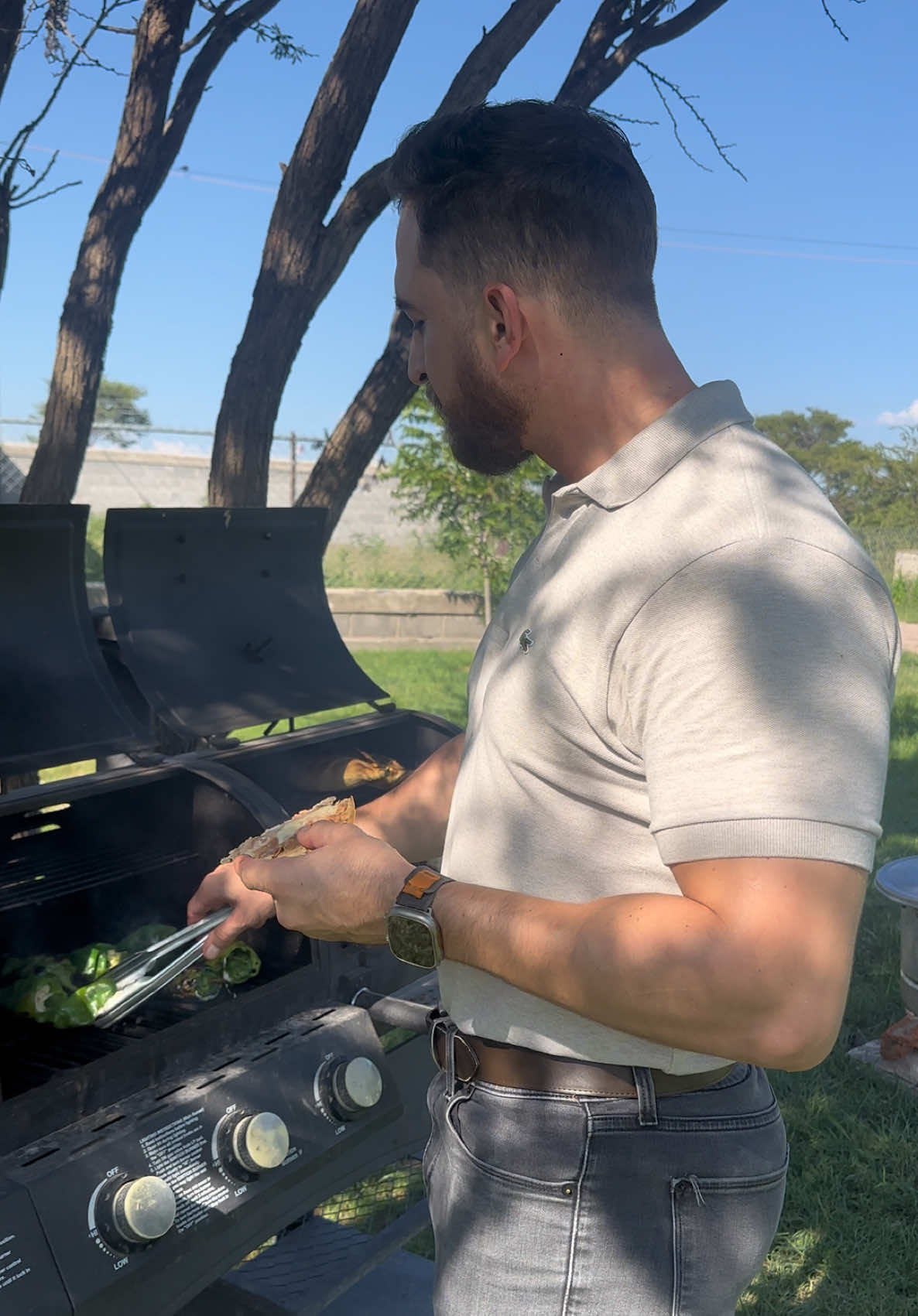 No les enseñe verdad también había chile 🌶️ y carne 🍖 para el que guste 😌😏