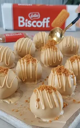 Delicious recipe, with few ingredients and quick to make 🥮 #biscoff #homemade #biscoffcake #food #dessert 