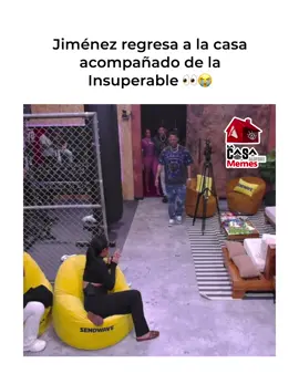 Jiménez regresa a la casa de Alofoke #fyp #lidommemes #liceycampeon💙💙💙 #aguilascibaeñas💛🦅 #lacasadealofoke 