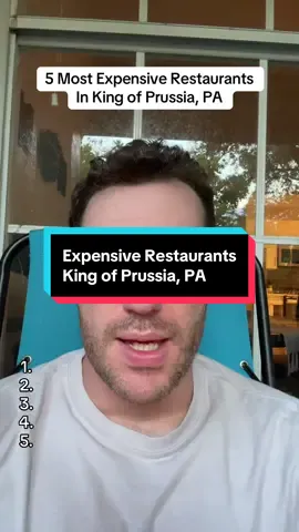 Rich List - 5 Most Expensive Restaurants in King of Prussia, PA #kingofprussia #pensylvania #restaurant 
