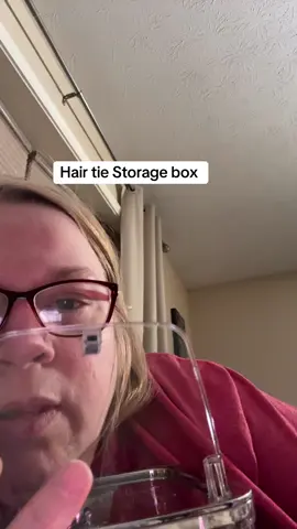 Ladies u been looking for a hair tie Storage box #storage #storagebox #hairties 