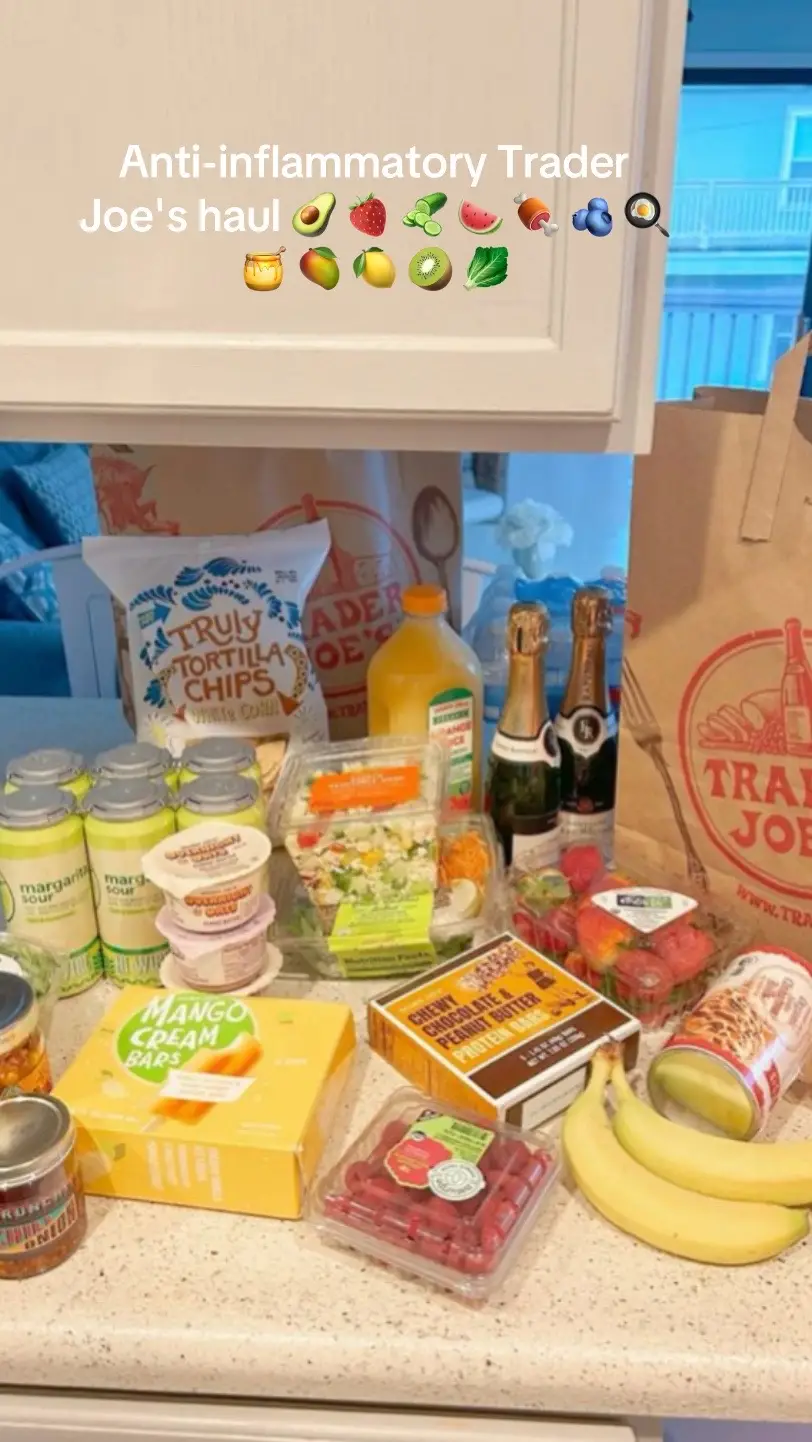 Trader Joe's anti-inflammatory picks! #healthymeals #FoodTok #fig #shg91 