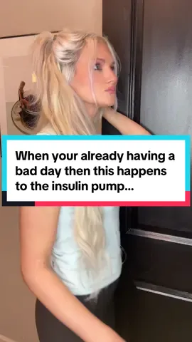 Right after a $60 fresh fill up of insulin😭 #insulinpump #typeonediabetesawareness #type1diabetic #lifewithdiabetes #t1d  