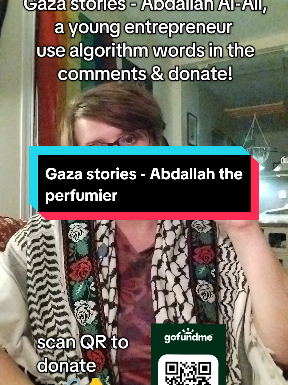 gaza stories - abdallah the perfumier #alleyesongaza #freepalestine  #storytime #gazastories #gaza 