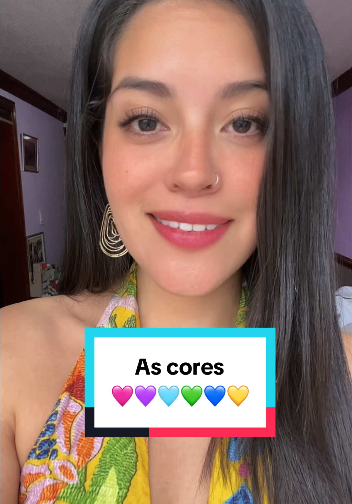 Qual é sua cor favorita?? #portuguese #portugues #aprenderportugues #vocabularioportugues #cores 
