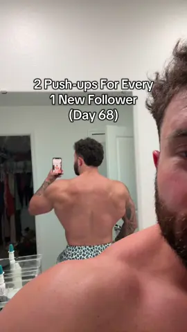2 Push-ups for Every 1 New Follower (Day 68): 18 Push-ups! Gonna get some street interviews done from the rarri on Saturday in Austin,TX 🤪🤫 make sure you follow to see that!