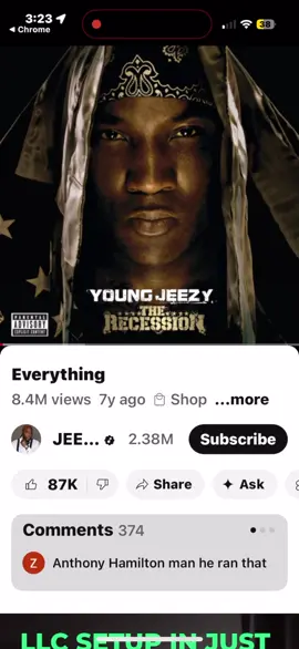 I want to make this clear this is business and not personal at all.  So everybody know around my circle that I have nothing but love for Hawkinsville Georgia’s own @youngjexf    so before the album drop when they were making it to producers named the Africans were networking in the studio with a producer I work with DJ fresh who I work with and produce a few records for me, including the record I did with @chynawhyte on behalf of my boy  @justin_blake   during the process like everybody, producers, artist, etc., kind of share music to let other people here and know what they’re working on.  At some point DJ fresh played my record entitled on everything produced by @gilfloproductions and the production team, the Africans fell in love with the record and decided to create a rap version and from the looks of it, shopped it to Jeezy and it made the album featuring Bootsie and. Anthony Hamilton.. I was being represented by the big HomieJason Regester and we figured out that we were too late past the statute of limitation. well, now since the album was released, I need my money and I’m looking for an attorney to represent me for anybody reading and no anyone before I find one . Listen to the song subject listen to the title and for music people listen to the key. I do not think the production team was trying to steal my song at all. They were just inspired and made a record exactly like mine, consent wise, and the main thing in the key of my record.  let me know what you all think if they sound similar and legally, the point of access is one main thing along with the rest of the things I just told you about the record that would’ve sealed and secured the situation to be able to be compensated. Let me know what you think  “ I do not own the copyrights to this first song play and I do fully own the copyright to the second song that played, which is my song”