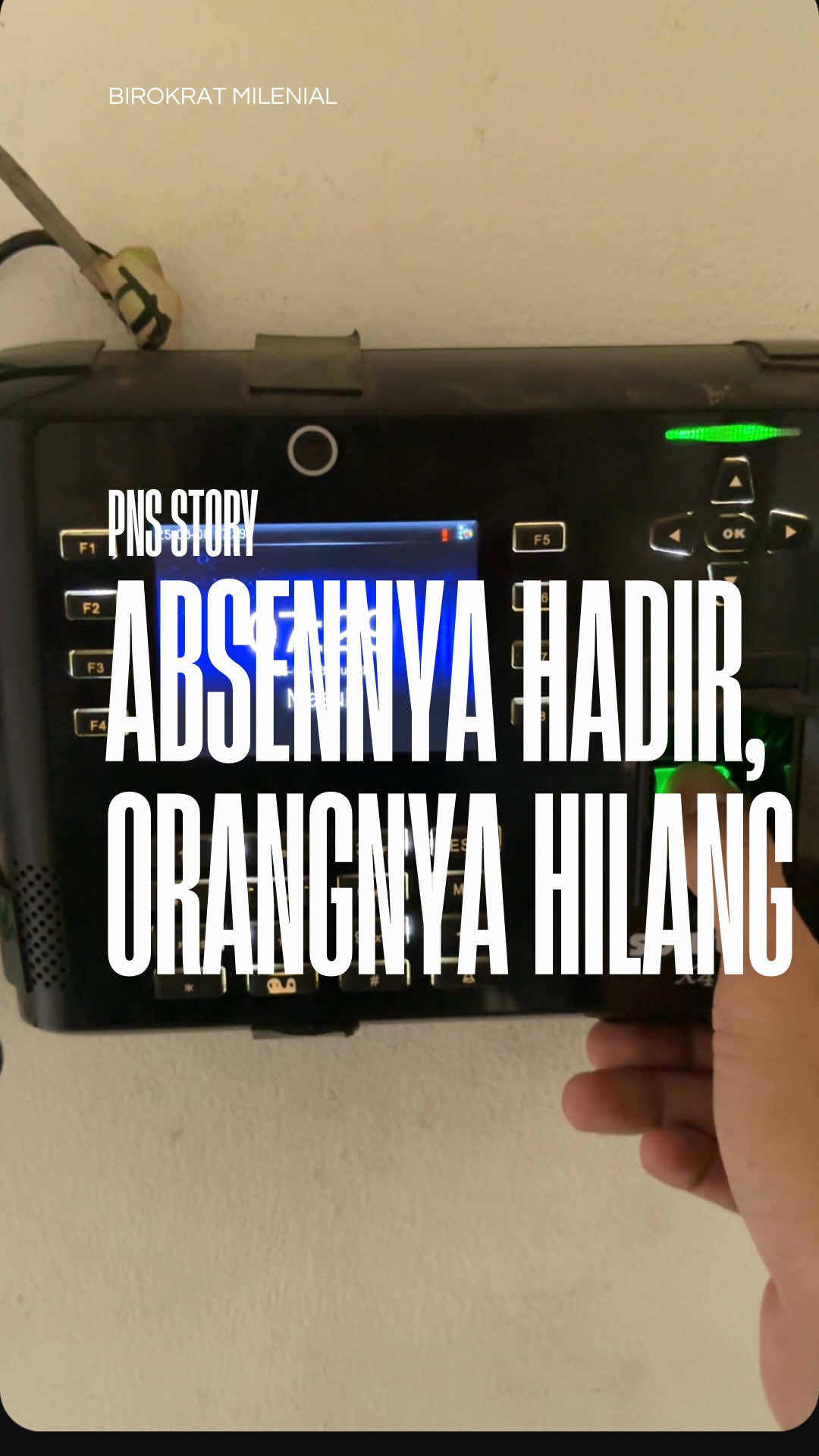 Hadir di absensi, tapi orangnya gak ada seharian #pns #pnsstory #pnslife #officelife #pnsmuda 