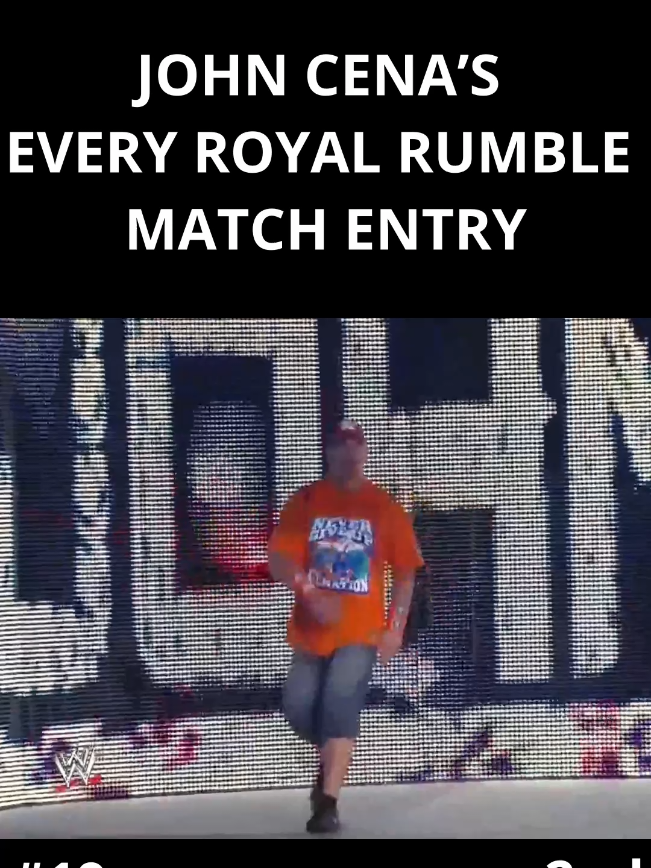 #WWE #fyp #wwefan #RoyalRumble #johncena 