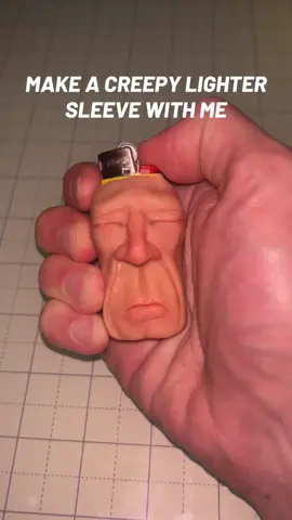 Told myself I would learn a new hobby… so this is my first attempt at sculpting polymer clay 😆 Surprisingly heppy with the results #hobby #artist #funnylighter 