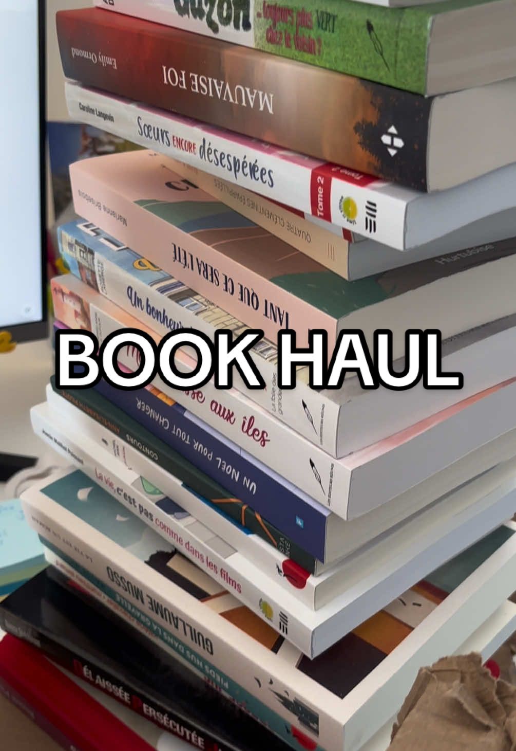 Avis aux accros de livres comme moi 🥹 MEGA HAUL @BiblioMondo  Voici mes achats pour la journée du 12 août 📖 #BookTok #bookhaul #livres #quebecois  