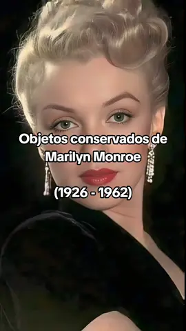 Objetos conservados de Marilyn Monroe.  #terror #bizarro #terrorifico #horror #perturbador 