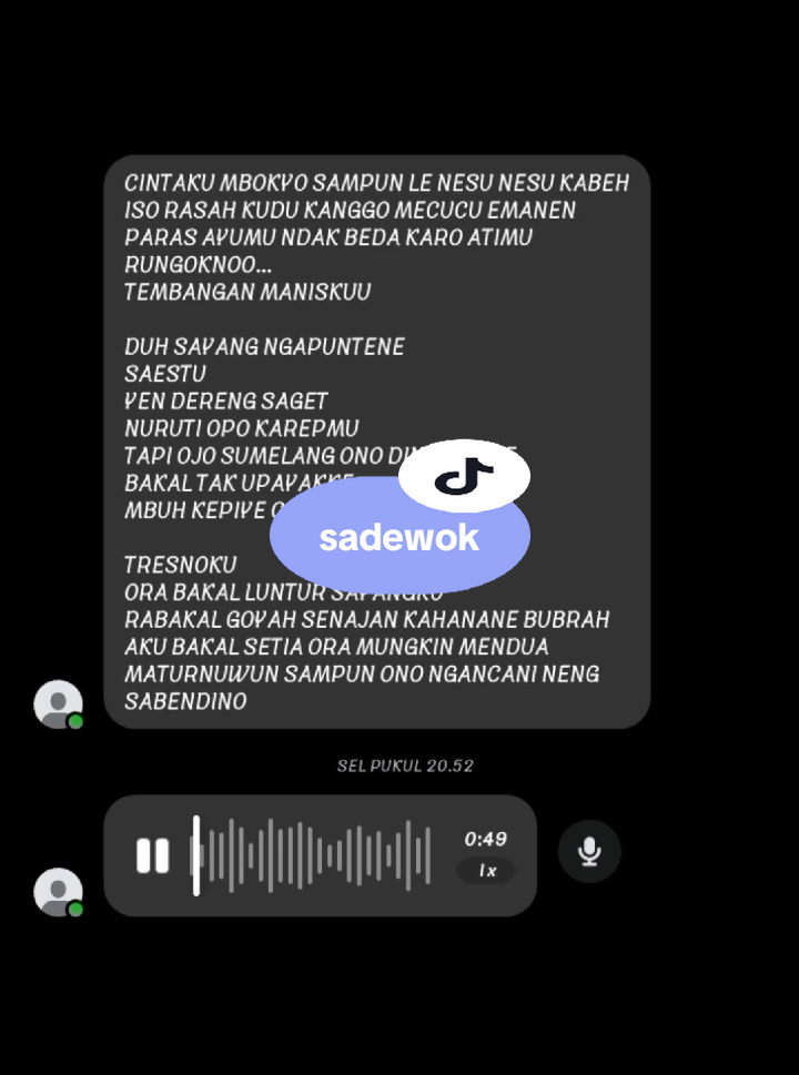 bagian 13 | tiba tiba jawa [flushed]#fyp #foryou #coversongs #lyrics #sadewok 