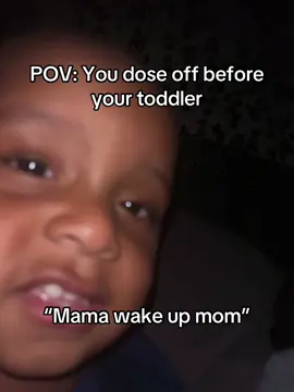 POV you fall asleep 😴 before your toddler #funny 