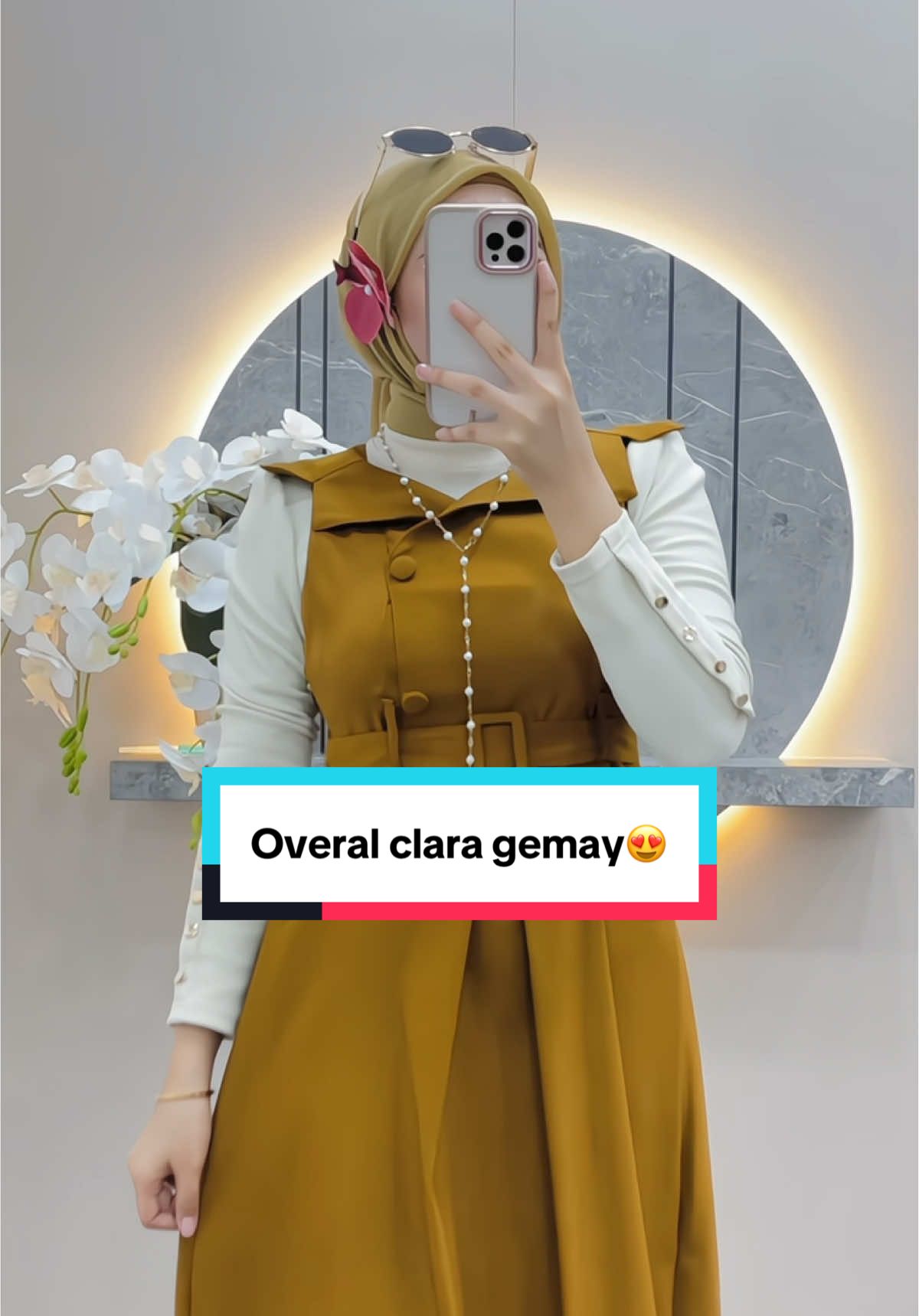 Overal clara gemess🥰😘#promomakanmerdeka #tiktokvirall #ayucitrahijab #bajumurah #tiktokvirallucu #setelanmurah #fyp #semogafyp #virall 