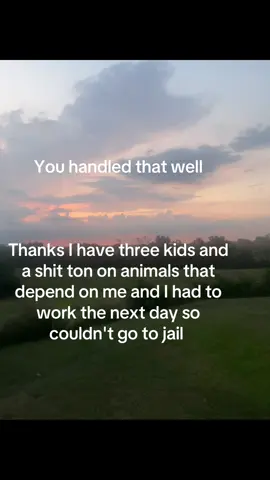 But I got a line of people ready to post my bail if shit does pop off 